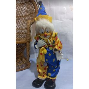 Peluche clown le cirque pinder sonore