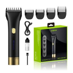 Oraimo Tondeuse Sans Fil Smart Clipper Plus Tondeuse A Cheveau - Acier inoxydable - Tondeuse Rechargeable - Mode Turbo
