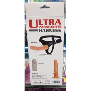 RUNSONE Gros godemichet anal avec harnais ajustable, sextoy universel pour femmes, lesbiennes, hommes et couples.