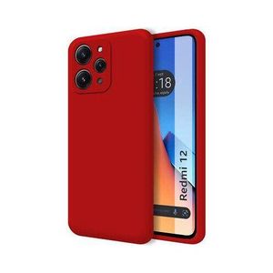 Diverse  FOURREAU EN COQUE SILICONE REDMI 12 - Rouge