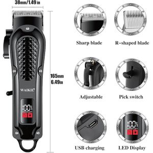 Tondeuse à Cheveux - Noir