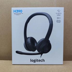 Logitec Casque stéréo filaire USB H390 avec microphone, étanche IPX-9, son Hi-Fi, pour ordinateur de bureau, transfrontalier
