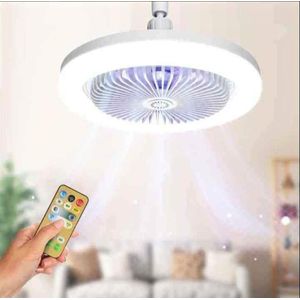 Led Ventilateur De Plafond à Lumière LED Et Télécommande