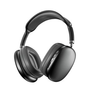 No Band Casque d'écoute sportif sans fil Bluetooth P9 Pro, casque Bluetooth sans fil supra-auriculaire avec micro et réduction de bruit, noir