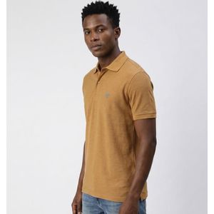 Onn Polo en Coton pour Homme - Jaune Moutarde