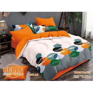 Lot De 2 Draps + 2 Taies – Design Élégant et Confort Assuré Pour Deux Places