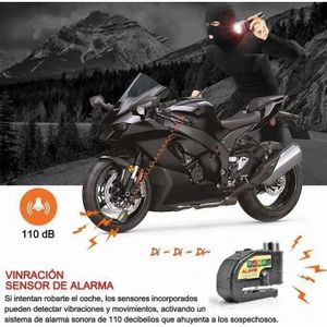 Verrou De Frein à Disque Avec Alarme étanche Pour Moto Et Vélo NIJ