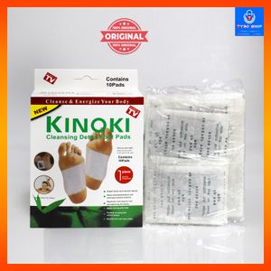 Kinoki Foot Patch Original – Solution Naturelle Anti-Toxines & Anti-Fatigue - 5 paquets (50 patchs)