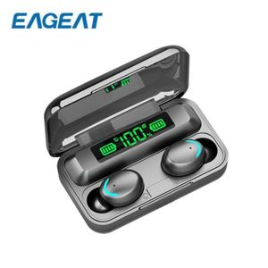 EAGEAT F9 Écouteurs Sans Fil Écouteurs Bluetooth True Bass