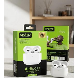Écouteurs Sans Fil Oraimo OEB-E03A – TWS Super Bass – Blanc