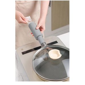 Manchon de protection thermique universel multifonction protège les mains des casseroles chaudes, portes, poignées de moto, meubles, et plus. Taille adaptée de 1 à 4,3 cm