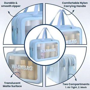 Chic Trousse de maquillage, Trousse de toilette résistante à l'eau pour femmes et filles