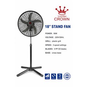 Crown Ventilateur 18" Pouce- 5 Hélices 