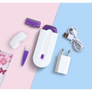 Épilateur Électrique Rechargeable pour Femme – Rasoir et Tondeuse Multifonction