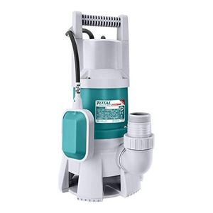 TOTAL Pompe Submersible 1000 W 1.5 CV Eau Usée Originale TOTAL