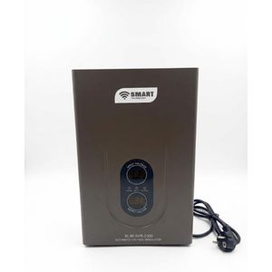 SMART TECHNOLOGY Stabilisateur Mural , Régulateur Automatique de Tension SLIM AVR-2000- Gris.