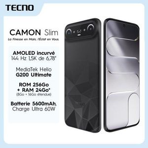 Tecno smarphone camon slim 256gb / (8+16) 