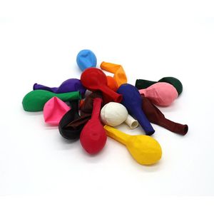 100pcs Ballons en latex mat de 10 pouces 1,5g – Ballons ronds pour décoration de mariage et de fête