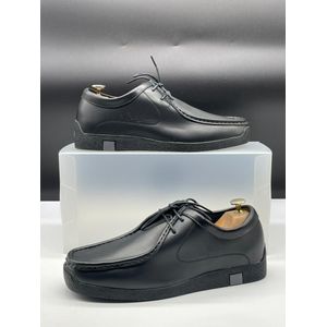 baladeuse homme en cuir-noir