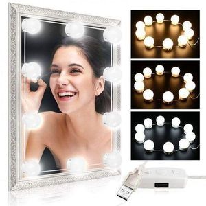 Ensemble de lumière led pour mirroir de maquillage