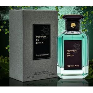 Fragrance World PEPPER SO SPICY -EAU DE PARFUM - PARFUM HOMME ET FEMME 100 ML