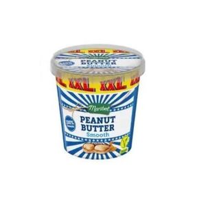 Pot géant XXL de 1 kg  de Beurre de cacahuète MARIBEL smooth ( onctueux ) pour tous ceux qui recherchent une énergie de qualité et des nutriments essentiels au quotidien.