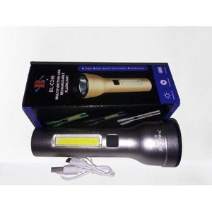 Torche Led Flash Rechargeable-Noir