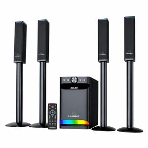 Leadder SP-401 - Système Home Cinéma – 4.1 Multimedia Speaker - 180W