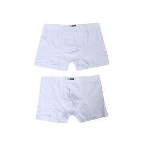 KLSN - Lot de 2 Boxers Homme - Coton Stretch - Blanc Éclatant