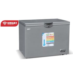 SMART TECHNOLOGY Congélateur Horizontal STCC-385 - 327L - GRIS -Garantie 12 Mois