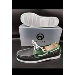 Gn Baladeuse Homme en cuir-bleu/VERT