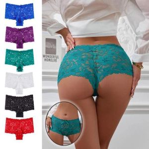 premium 06 (Femmes) Sexy Slip String Confortable Original Transparent Cotton Lace Panties(Caleçon)