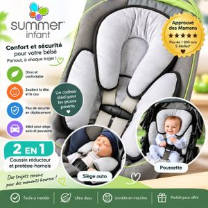 Coussin réducteur et protège-harnais 2 en 1 Summer Infant
