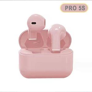 Agréable Ecouteurs Bluetooth Sans Fil Pro 5s - Rose