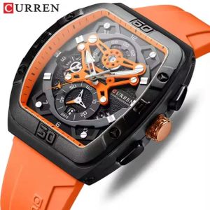 Curren Montre Homme , Nouvelle Collection , Montre à Quartz , Mode De Luxe Idéal Les Affaires C8443