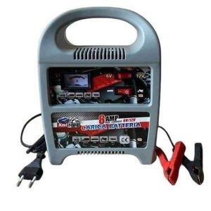 Chargeur de batterie de voiture de moto 6-12V, 8A pour les batteries de 20 à 80 Ah