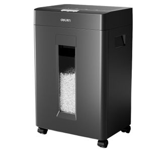 Deli Pro Déchiqueteuse / broyeuse de papier 8 feuilles 23 litres