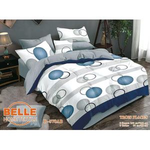 Belle  Lot de 2 Draps et 2 Taies - Confort et Élégance pour Lit 3 Places