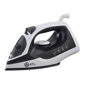 ATL Fer à repasser à Vapeur 1200W -  Gris/Blanc  -  Fonction Self Cleaning -  Cordon Flexible 360° -  Protection Contre Surchauffe - ATL-SW113