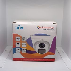 Uniview Caméra Dôme ColorHunter 2MP - Analogique- Vision Nocturne en COULEUR 24h/24 - Étanchéité IP67 - Qualité Pro- Analogique
