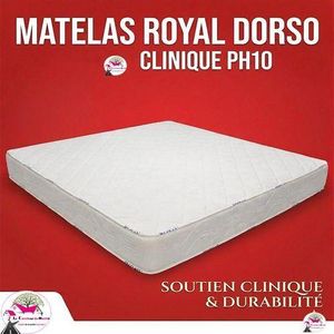 MATELAS ROYAL DORSO IVOIRE- PH10-2PLACES-20CM + 2 OREILLERS OFFERTS