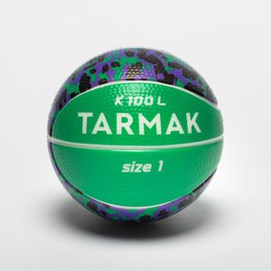 Ballon de basketball taille 4 Enfant - K500 bleu orange - Decathlon