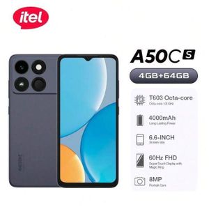 Itel A50CS- 6,6" - 4G - 2 SIM - 64GB ROM -(2+4)6GO RAM - 8MPx/5MPx - 4000 MAH