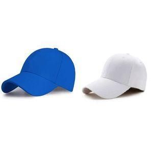 Lots De 02 Casquettes - Bleu, Blanc