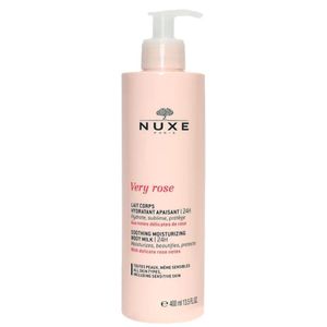 Lait Corps Hydratant Apaisant NUXE VERY ROSE aux notes délicates de rose 400ml toutes peaux, même sensibles Importé de France 