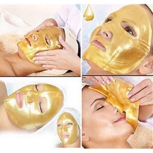 KORMESIC Lot de 10 masques visage dorés