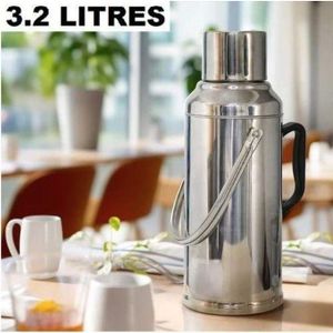 Thermos Isotherme - Thermos 3.2 Litre - Thermos A Cafe Inox - Argent