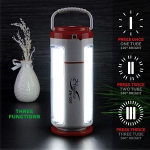 Lampe Torche D'urgence Pour La Maison, L'étude, L'intérieur Et L'extérieur, La Chasse, 7 Heures (lanterne à 3 Tubes)