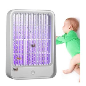 Lot de 2 Lampes Anti-Moustique Électriques GECKO USB-03 – Protection Totale (Chambre + Salon) sans Produits Chimiques !