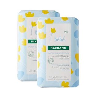 Klorane Lot De 2 Savon Bébé Doux 250G